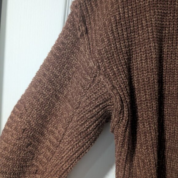 Free People | High Hopes Cardigan In Mariposa Brown - Picture 9 of 10